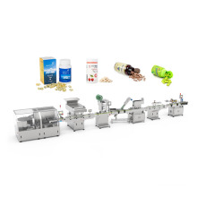 High Speed Automatic Electronic Capsule Bottling Machine Pill Bottle Filling Tablet Counting Machine Line